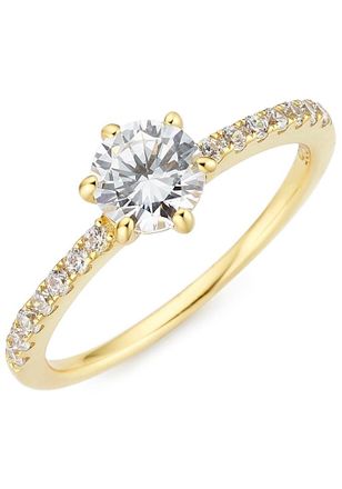 Firetti Fingerring &raquo;Schmuck Geschenk Silber 925 Silberring Verlobungsring&laquo;