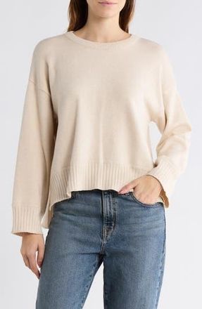 Vigoss V-Neck Sweater in Oatmeal at Nordstrom Rack, Size X-Large