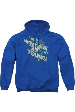 Gildan DC Comics The Night Is Young Adult Pull Over Hoodie / Hooded Sweatshirt