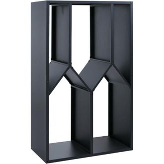 Hhg Almac&eacute;n Para Le&ntilde;a Hhg-741, Estanter&iacute;a Para Le&ntilde;a/le&ntilde;a Para Chimenea Almac&eacute;n Para Madera Cobertizo Para Madera Exterior Metal 160 X 95 X 50 Cm, Antracit