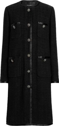 Dolce & Gabbana Stijlvolle Winterjas - Dames - Mantel - Zwart - L - Jassen