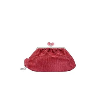 Max Mara Clutches, female, Pink, Size: ONE SIZE Borsa Weekend