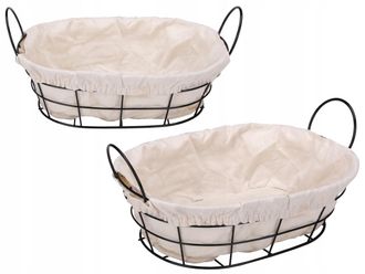 OEM Cesta De Pan Ovalada 28,5x22,5 Cm Ravi