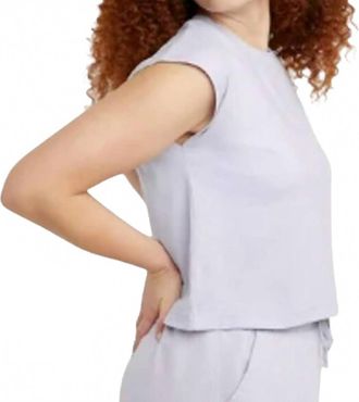 Hanes Variety 3-Pack Ringspun Cotton Jersey Cap Sleeve Muscle Tees In White, Lilac, Black
