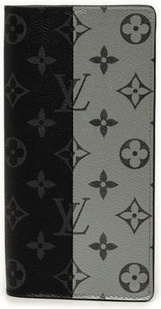 Louis Vuitton Black Monogram Eclipse Pvc Leather Long Wallet (Bi-Fold) (Pre-Owned)