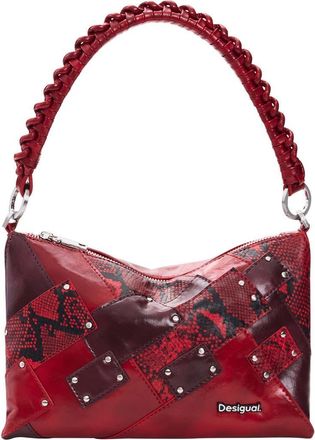 Desigual Faux Leather Crossbody Bag in Red at Nordstrom