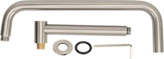 OEM Extensi&oacute;n De Brazo De Ducha Giratoria De 360 grados S Grape S Work Armeux De Acero Inoxidable Para Edificios Altos O Ba&ntilde;eras, Con Brida, Extensi&oacute;n De 