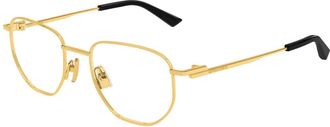 Bottega Veneta Stijlvolle Bril Bv 1301O in Zwart - unisex - Brillen - Geel - 52 MM - Accessoires