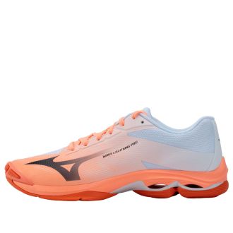 Mizuno Wave Lightning Pro White Bright Orange V1GA266080