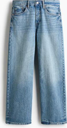 H&M Loose Straight Jeans - Blue