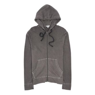 James Perse Heren, Sweatshirts & Hoodies, Grijs, Maat: S Katoen