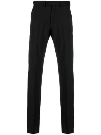Emporio Armani tailored straight-leg chinos - Black