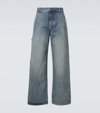 Loewe Jeans rectos con ante