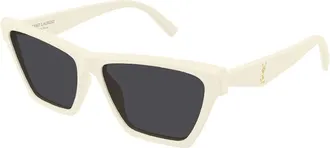 Saint Laurent SLM103007 Sunglasses - Beige