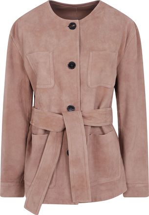 Max Mara Jacket Suede Mst Boemia