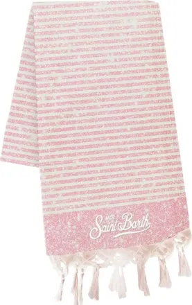 MC2 Saint Barth Home, unisex, Roze, ONE Size, Katoen, Fouta Strandlaken