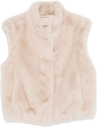 Herno Gilet smanicato in pelliccia sintetica - Toni neutri