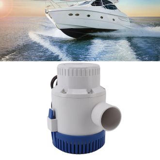 OEM Bomba Sumergible Autom&aacute;tica De Cc Con Caudal De 4000 Gph (1516 L/h) Y Robusta Carcasa De Abs Para Jard&iacute;n, Estanque, Piscina, Spa, Barco, Caravana - Co