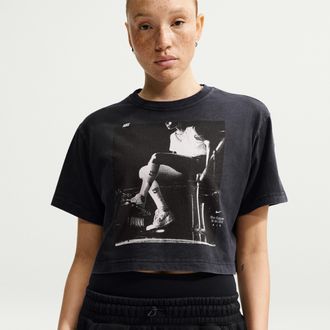 Nike Womens Basketball T-Shirt in Black | IH7712-010