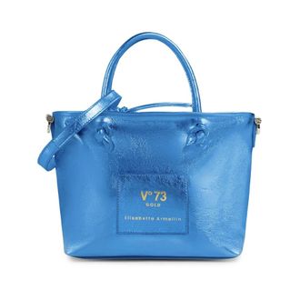 V&deg; 73 Handbags, female, Blue, Size: ONE SIZE Poppop Handbag