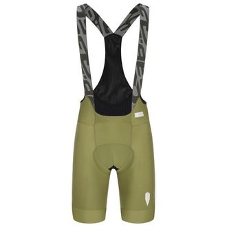 Q36.5 Adventure Cargo Bib Shorts Velohose f&uuml;r Herren | oliv