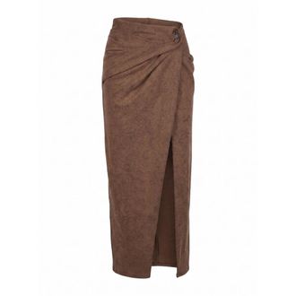 Diesel Dasli Rok - Dames - Rokken - Bruin - Maat: W26 Denim