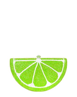 Aquaswiss Aqs Lime Crystal Clutch