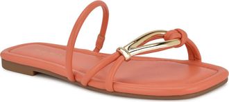 Nine West Tigra Slide Sandal in Orange at Nordstrom Rack, Size 6.5