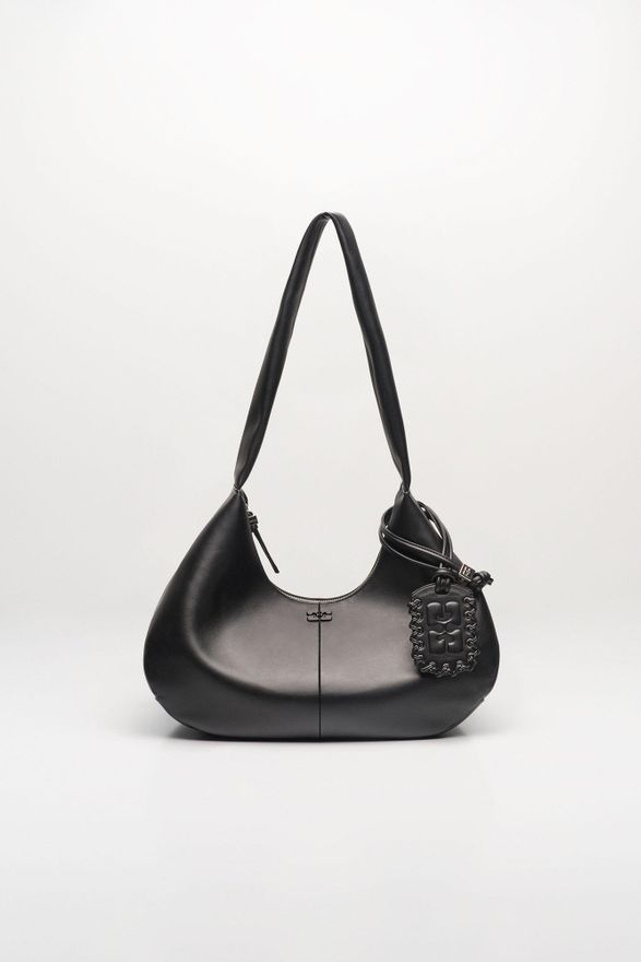 Black Medium Hobo Bag