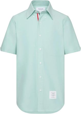 Thom Browne Camicia con taschino - Verde