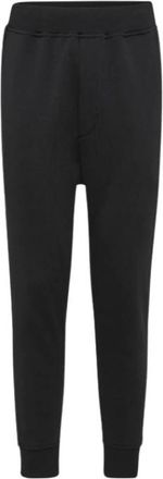 Dsquared2 Ibra Trainingsbroeken Maple Leaf Logo - Heren - Sweatpants - Zwart - L - Katoen - Broeken