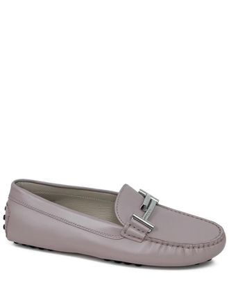 Tod's T logo loafers - Pink