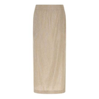 PESERICO Midi Skirt - female - Peserico - Midi Skirts - Beige - L - Skirts