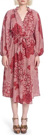 Corey Lynn Calter Gaia Dress In Dahlia