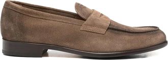 Doucal's Vintage suede loafer