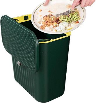 OEM Cubo De Basura Colgante Para Cocina Con Tapa, Papelera Plegable Para Puerta De Armario Y Camping