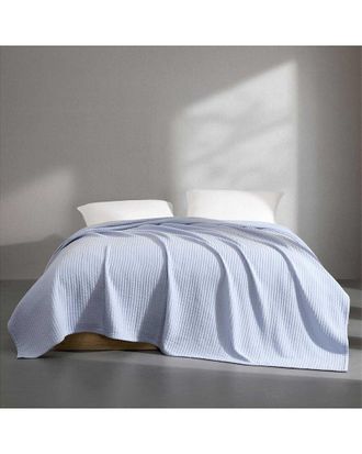Calvin Klein Subway Tile Matelass&eacute; Cotton Blanket