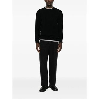 Scaglione Crew Neck Sweater - Black