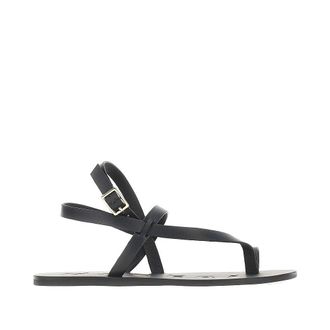 Maneb&igrave; Leather thong sandals Woman 37