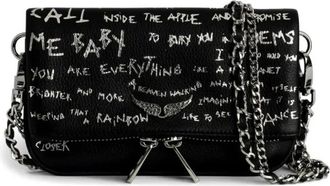 Zadig&Voltaire Dames, Tassen, Zwart, Maat: ONE Size Leer