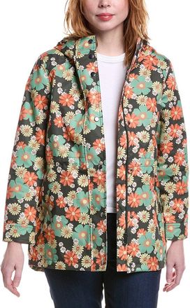 NVLT Nvlt Hooded Floral Rain Jacket