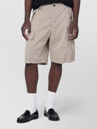 Dsquared2 cotton cargo bermuda shorts