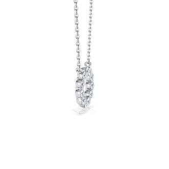 The Diamond Store Lab Diamond Eternal Glow Circle Necklace 0.25ct in 925 Silver