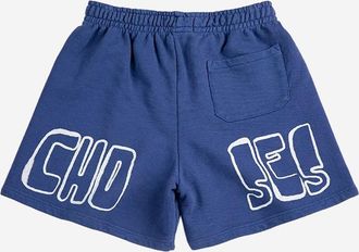 Bobo Choses Boys Cotton Shorts Navy Organic