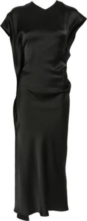 Victoria Beckham Jurken - Dames - Casual kleedjes - Zwart - XS - Kleedjes