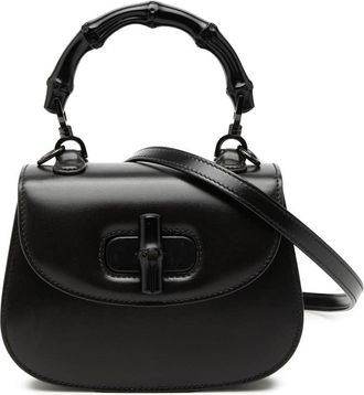 Gucci Pre-owned Gucci Mini Calfskin 1947 Bamboo Top Handle Bag Ladies C3TV0I30FCQMOL2W