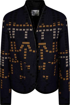 Forte_Forte Samarcanda Jacquard Geometric Blouson