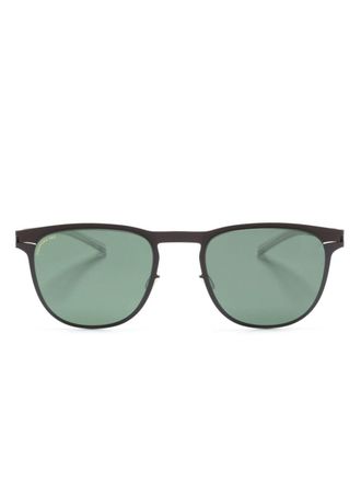 Mykita Stanley 456 zonnebril met vierkant montuur - Bruin