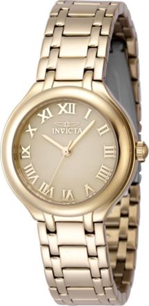 Invicta Wildflower Quartz Gold Dial Ladies Watch 48231