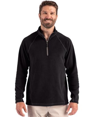 Clique Powder Recycled Fleece Mens Quarter Zip Pullover
